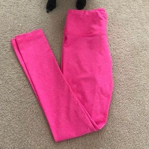 Hot pink 90 degree leggings